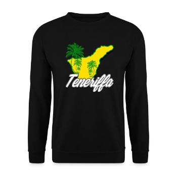 Tenerife - Sweat-shirt Unisexe - noir - Devant - Alina (178cm) & Michal (187cm)