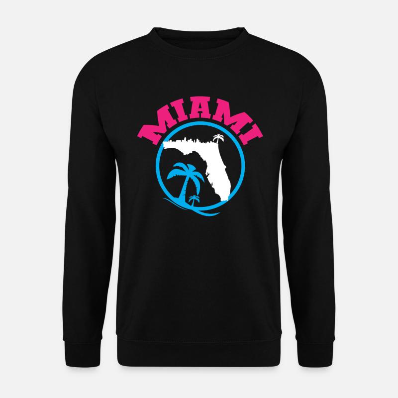 Miami - Sweat-shirt Unisexe - noir