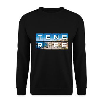 Tenerife - Sweat-shirt Unisexe - noir - Devant - Alina (178cm) & Michal (187cm)