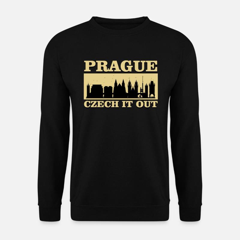 Prag - Unisex Pullover - Schwarz