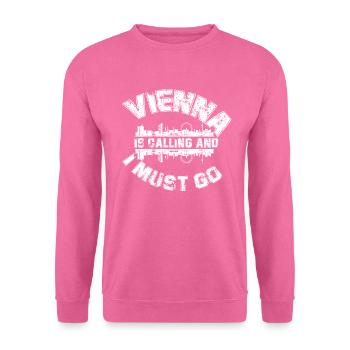 Wien - Unisex Pullover - Pink - Vorne