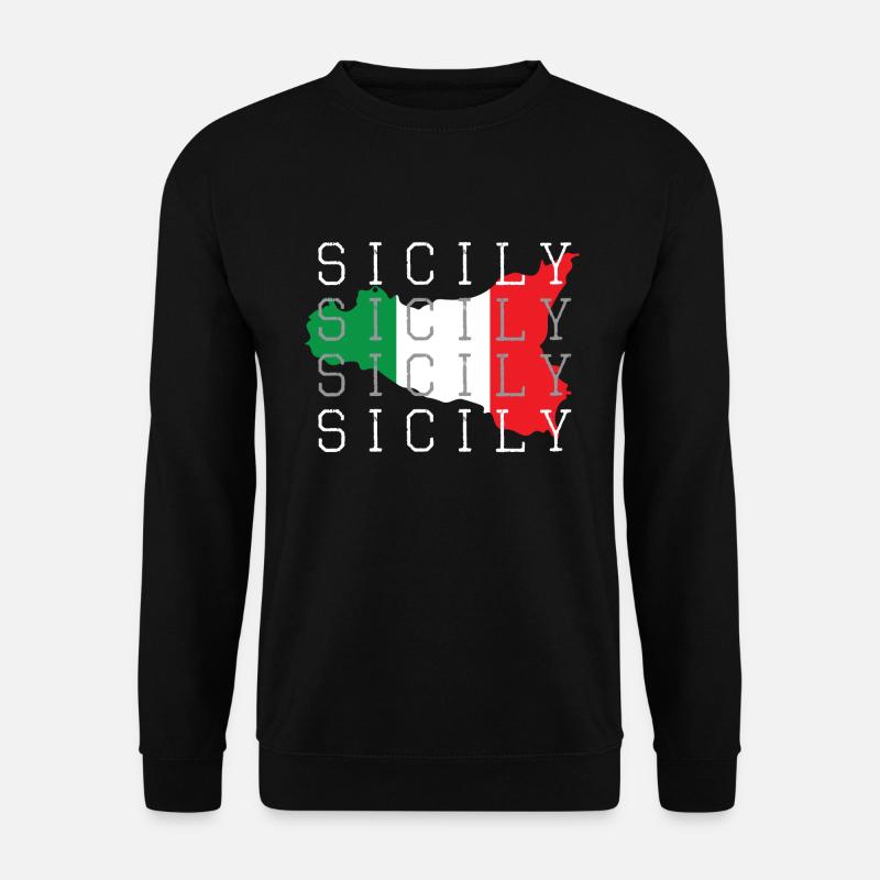 Sicily - Unisex Sweatshirt - black