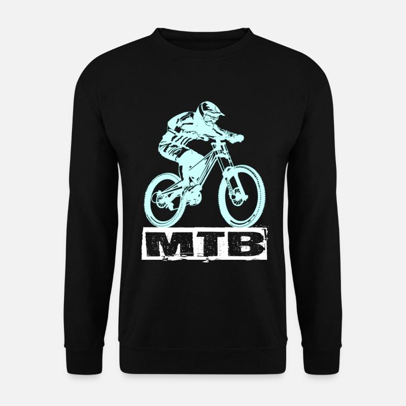 MTB Fahrrad - Unisex Pullover - Schwarz