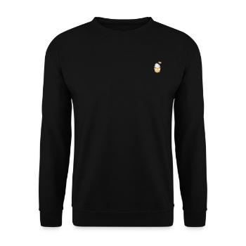 Rainbow muffin - Unisex Sweatshirt - black - Front - Alina (178cm) & Michal (187cm)