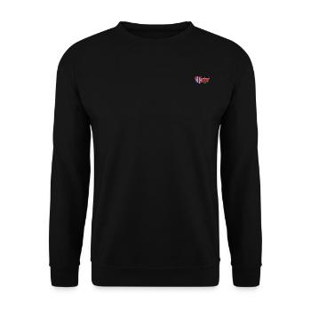 Norway Kenya Flag Heart - Unisex Sweatshirt - black - Front - Alina (178cm) & Michal (187cm)