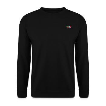 Bangladesh Norvège Flag Heart - Sweat-shirt Unisexe - noir - Devant - Alina (178cm) & Michal (187cm)