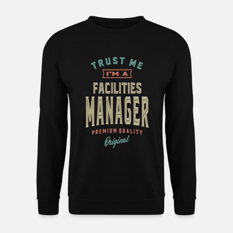 Facility Manager - Unisex Pullover - Schwarz