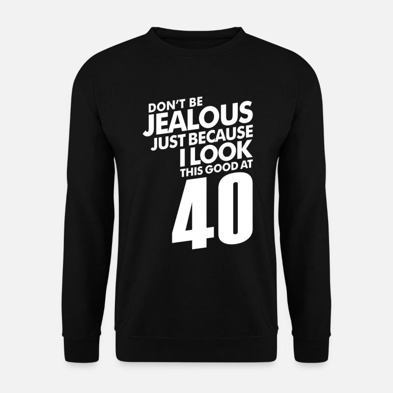 40 Years - Unisex Sweatshirt - black