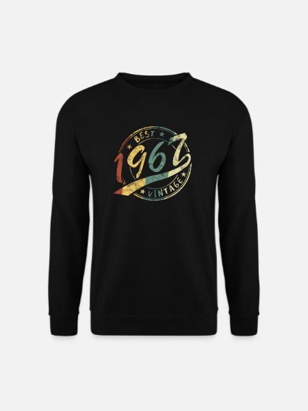 Best Vintage 1967 55. Geburtstag - Unisex Pullover - Schwarz