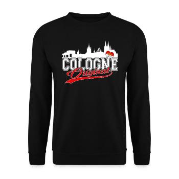 Cologne Original - Kölner Original Kölle - Unisex Pullover - Schwarz - Vorne - Alina (178cm) & Michal (187cm)
