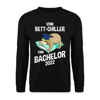 Du refroidisseur de lit au paresseux Bachelor 2022 - Sweat-shirt Unisexe - noir - Devant - Alina (178cm) & Michal (187cm)