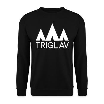 Triglav National Park Slovenia Holiday - Unisex Sweatshirt - black - Front - Alina (178cm) & Michal (187cm)
