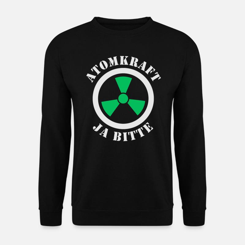 Atomkraft, Ja bitte - Unisex Pullover - Schwarz