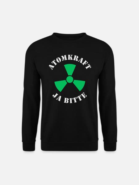 Atomkraft, Ja bitte - Unisex Pullover - Schwarz