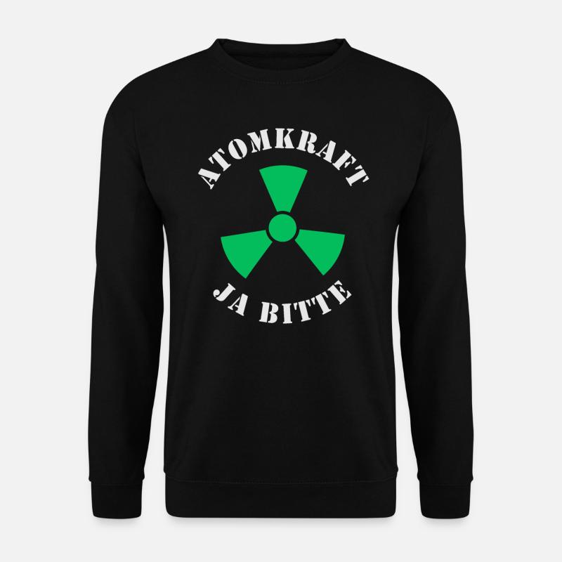 Atomkraft, Ja bitte - Unisex Pullover - Schwarz