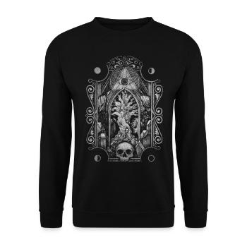 Visions sombres - Sweat-shirt Unisexe - noir - Devant - Alina (178cm) & Michal (187cm)