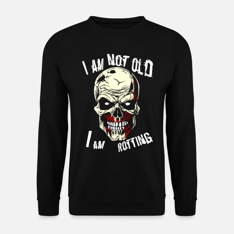 Zombie - ich bin nicht alt - Unisex Pullover - Schwarz