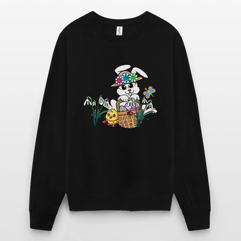 Easter Easter Bunny Easter Eggs Kids Easter Eggs Unisex Sweatshirt