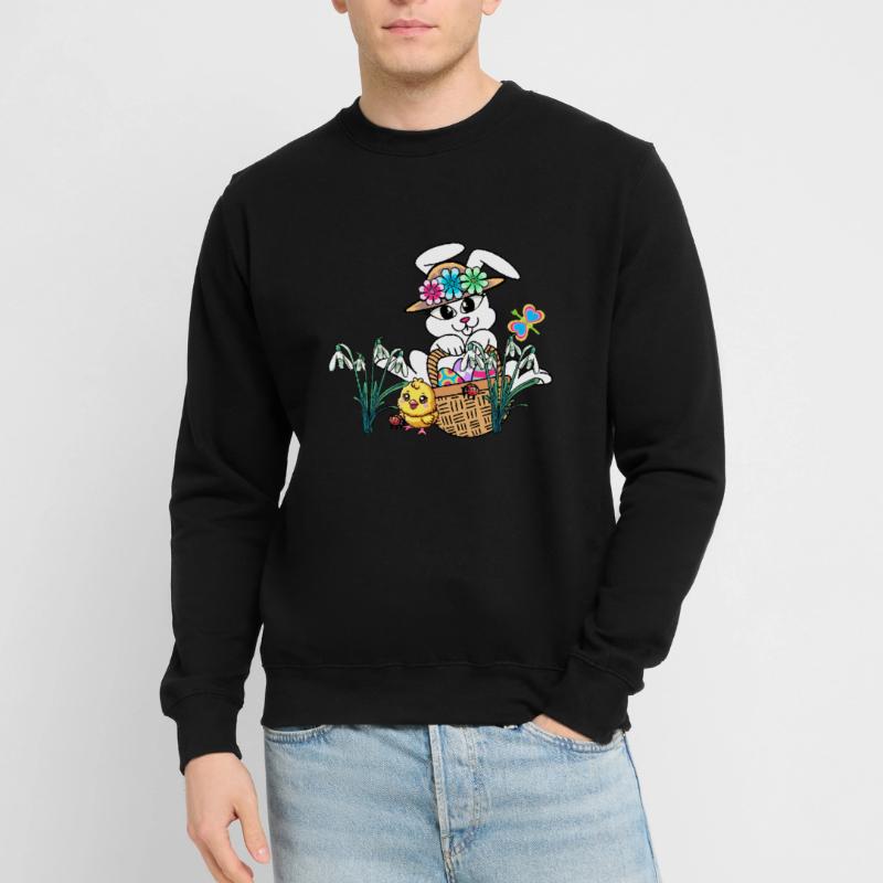 Easter Easter Bunny Easter Eggs Kids Easter Eggs Unisex Sweatshirt