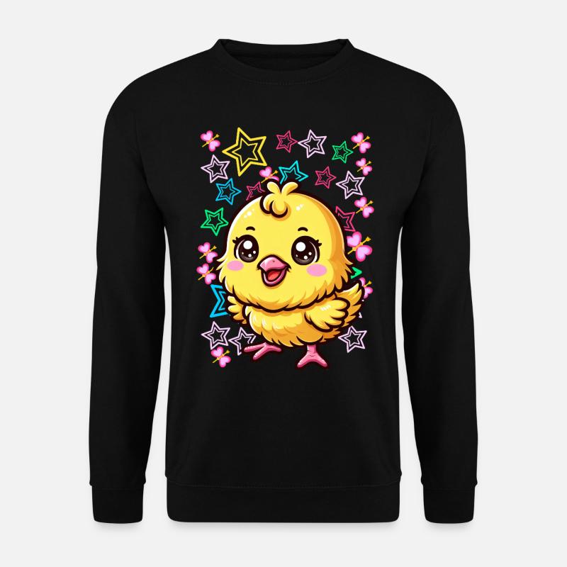80s 90s Chick Kids Child - Unisex Sweatshirt - black