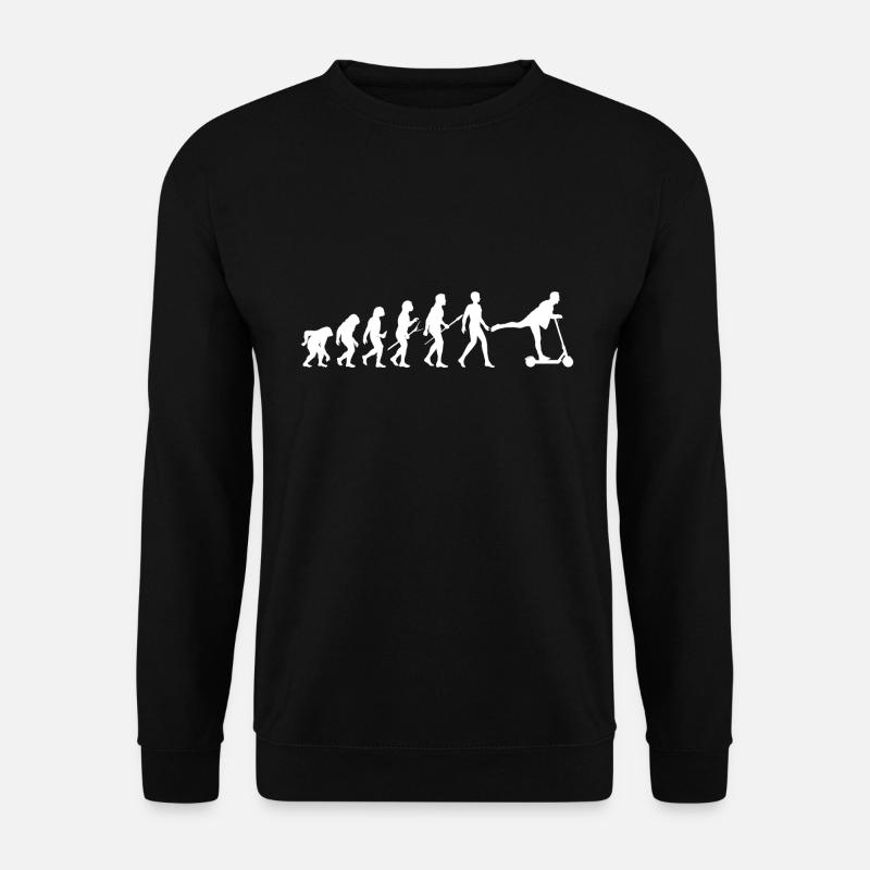 Escooter E-Scooter Evolution - Unisex Pullover - Schwarz