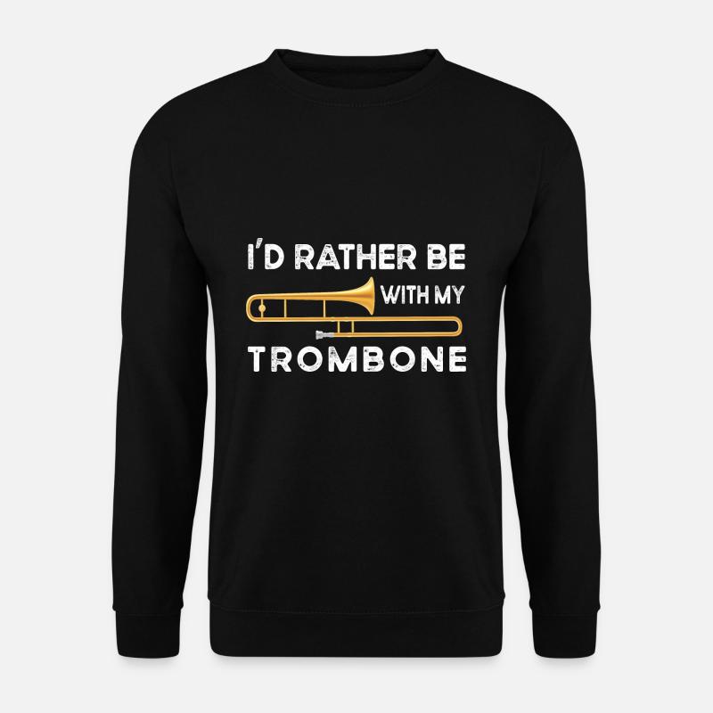 Trombone trombone trombone trombone don trombones - Sweat-shirt Unisexe - noir
