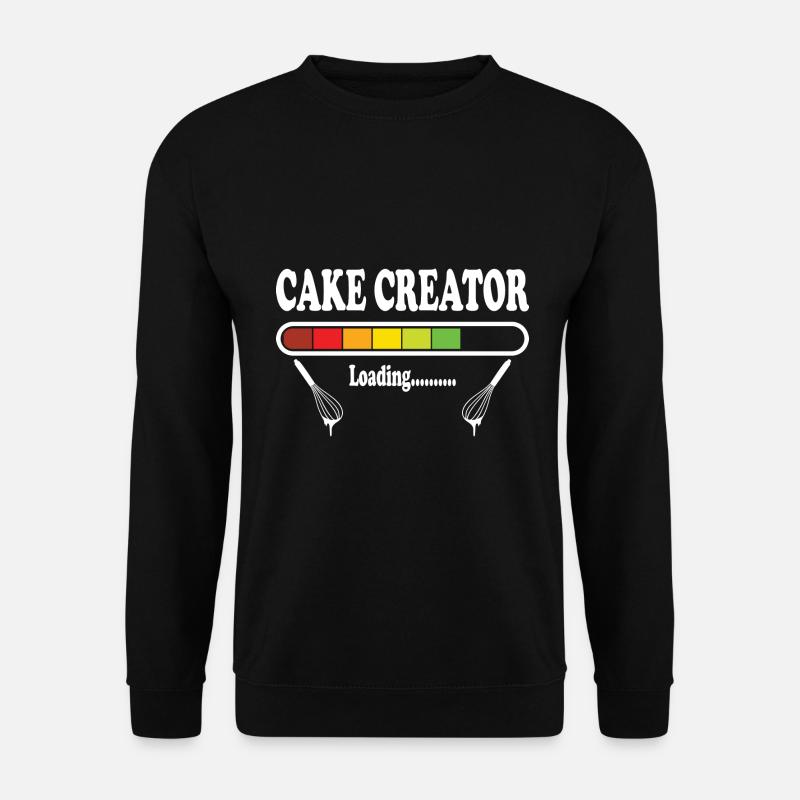 Baking Donut Cake - Unisex Sweatshirt - black