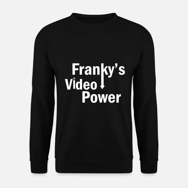 Franky´s Video Power - Unisex Pullover - Schwarz