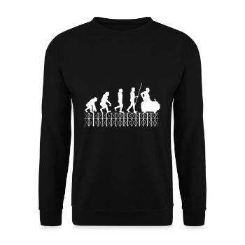 roller coaster - Unisex Sweatshirt - black - Front - Alina (178cm) & Michal (187cm)