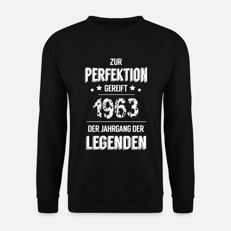 Legenden 1963 - Unisex Pullover - Schwarz
