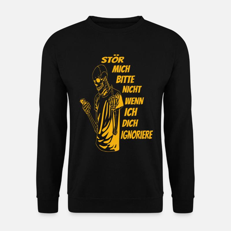Bitte nicht Stören - Unisex Pullover - Schwarz