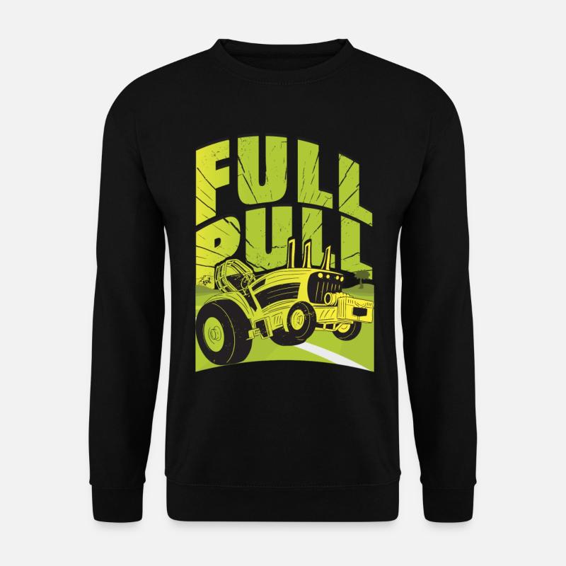 Traktor Pulling - Unisex Pullover - Schwarz