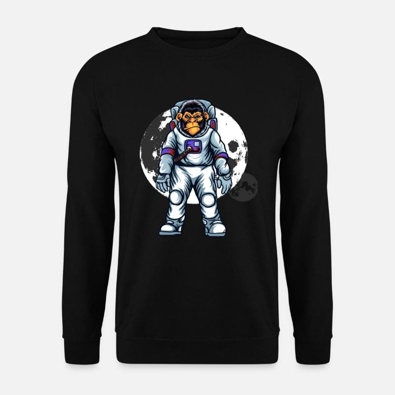 Sternen Affe Outfit - Unisex Pullover - Schwarz