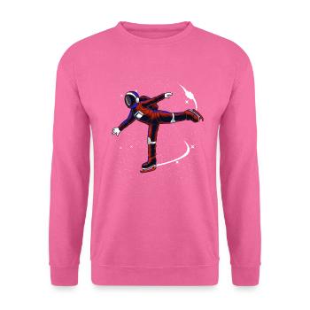 Schlittschuhe Eiskunstlauf - Unisex Pullover - Pink - Vorne