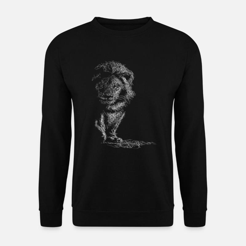 Löwe Outfit - Unisex Pullover - Schwarz