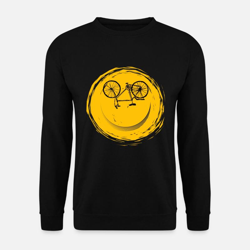 Bicycle face - Unisex Sweatshirt - black