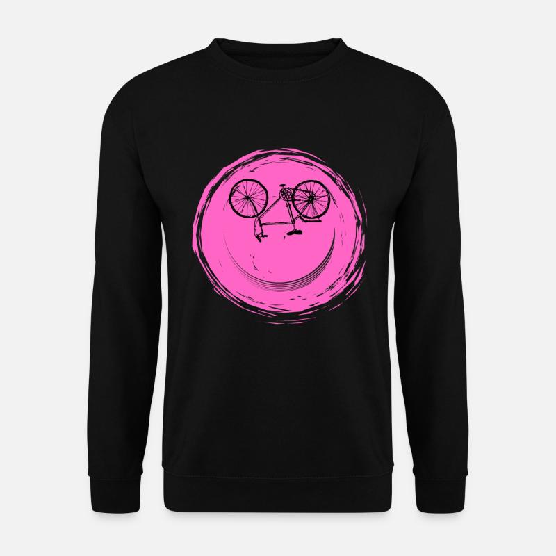 Fahrrad Gesicht - Unisex Pullover - Schwarz