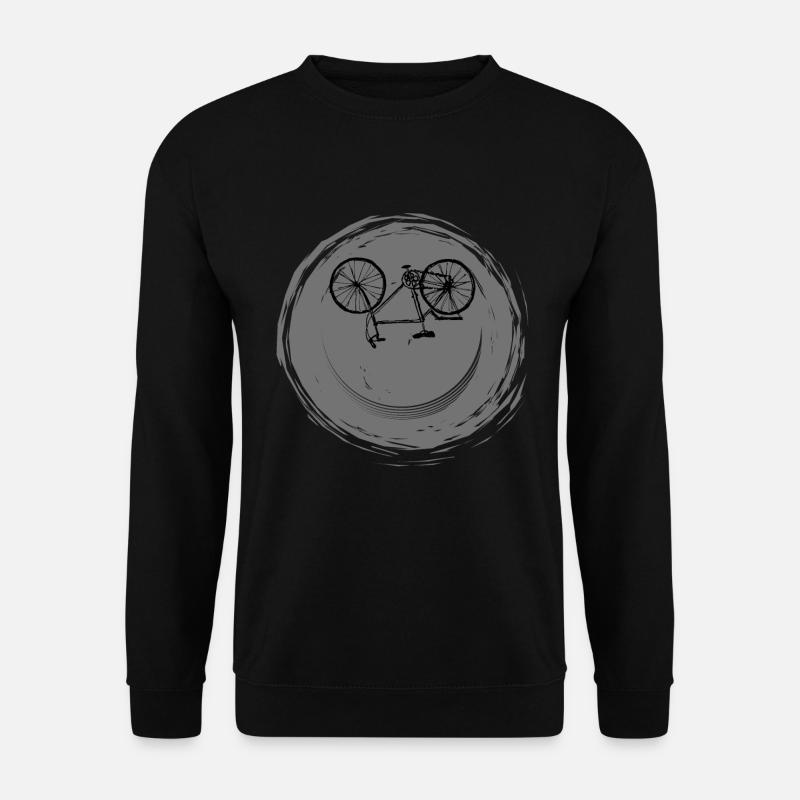 Fahrrad Gesicht - Unisex Pullover - Schwarz