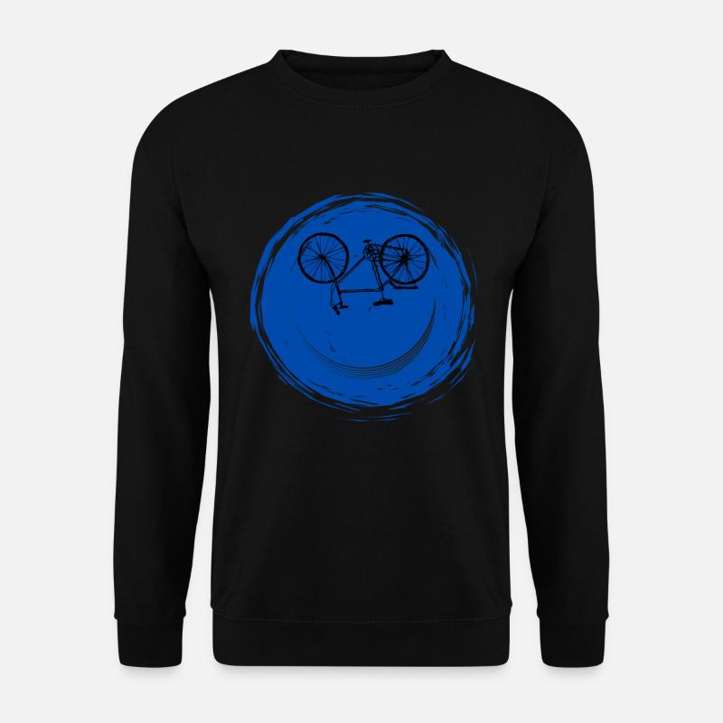 Fahrrad Gesicht - Unisex Pullover - Schwarz