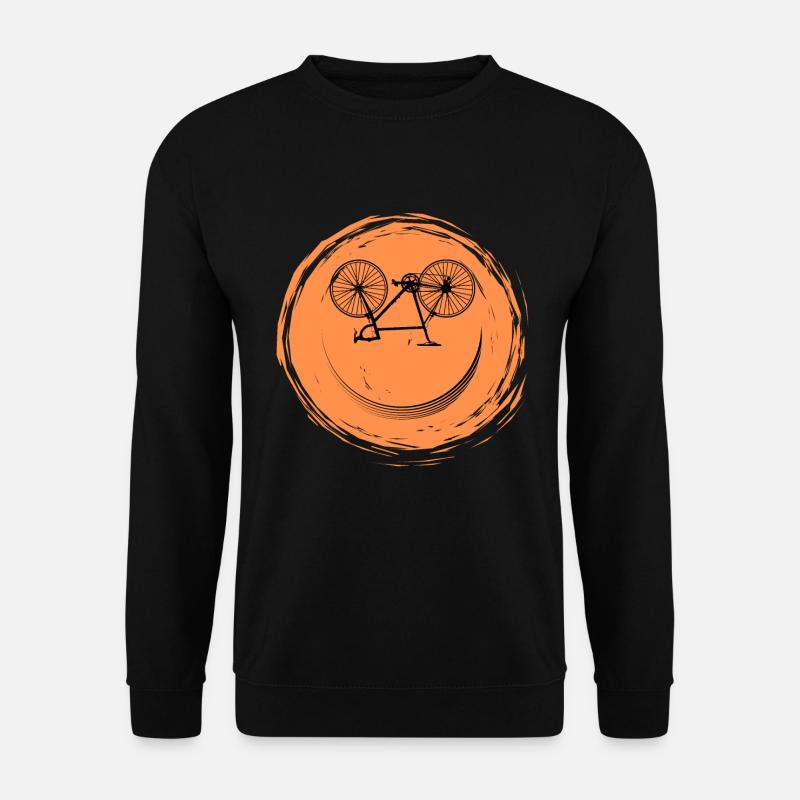 Fahrrad Gesicht - Unisex Pullover - Schwarz