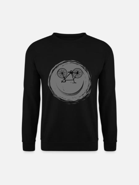 Bicycle Face - Unisex Sweatshirt - black