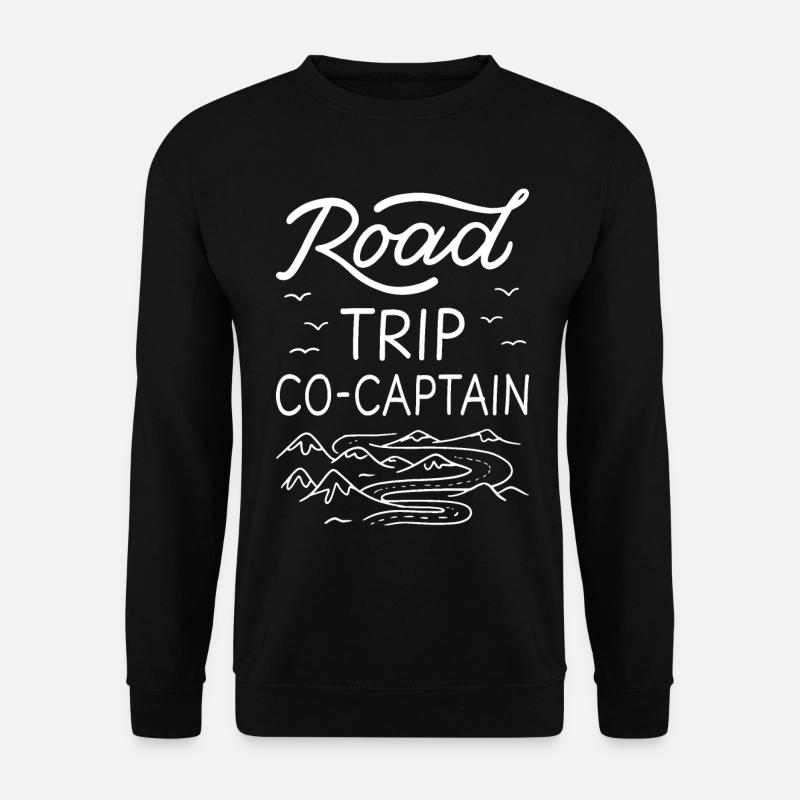 Road Trip Co-Captain I - Unisex Sweatshirt - black