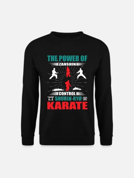 Shorin-Ryu Karate Zanshin Design - Unisex Sweatshirt - black