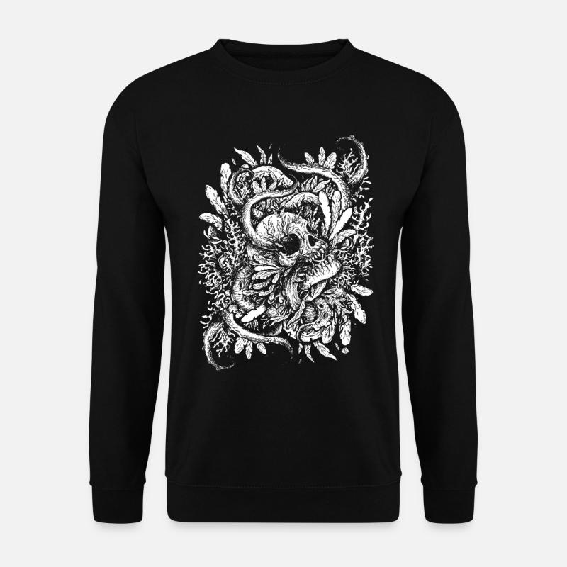 Le crâne noyé - Sweat-shirt Unisexe - noir