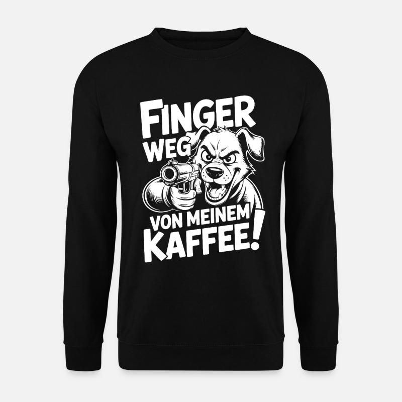 Lâche mon café - Sweat-shirt Unisexe - noir
