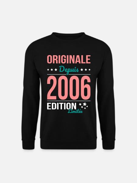 Original since 2006 – 20th anniversary - Unisex Sweatshirt - black