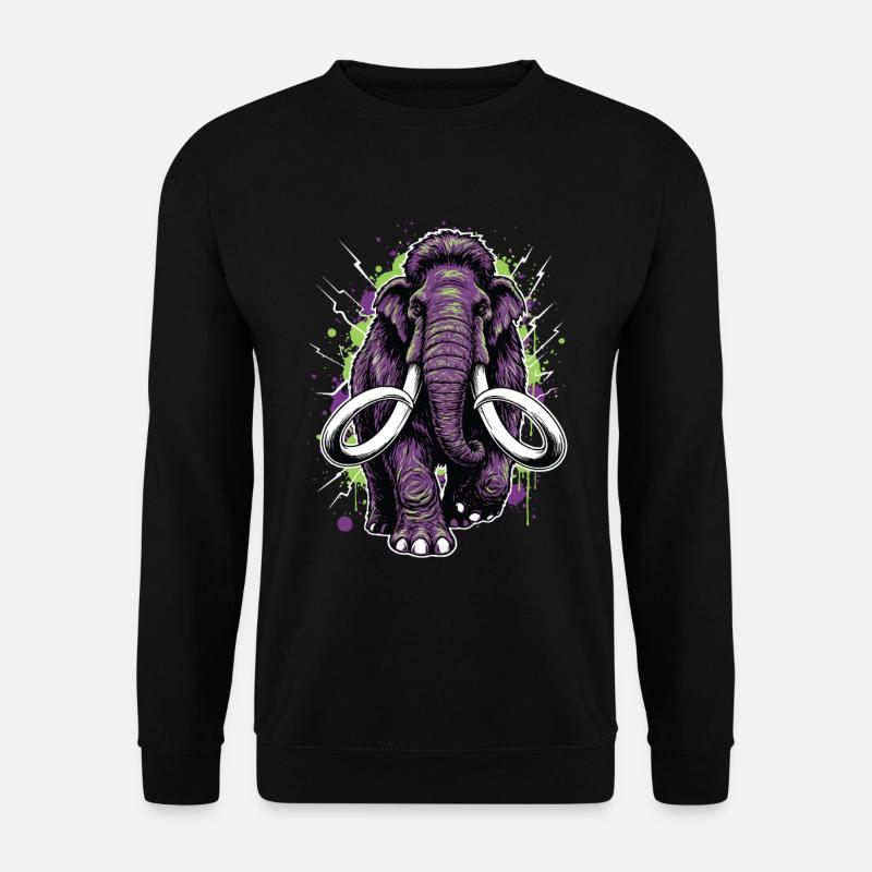 Royal Mammoth Ancestral Force - Unisex Sweatshirt - black