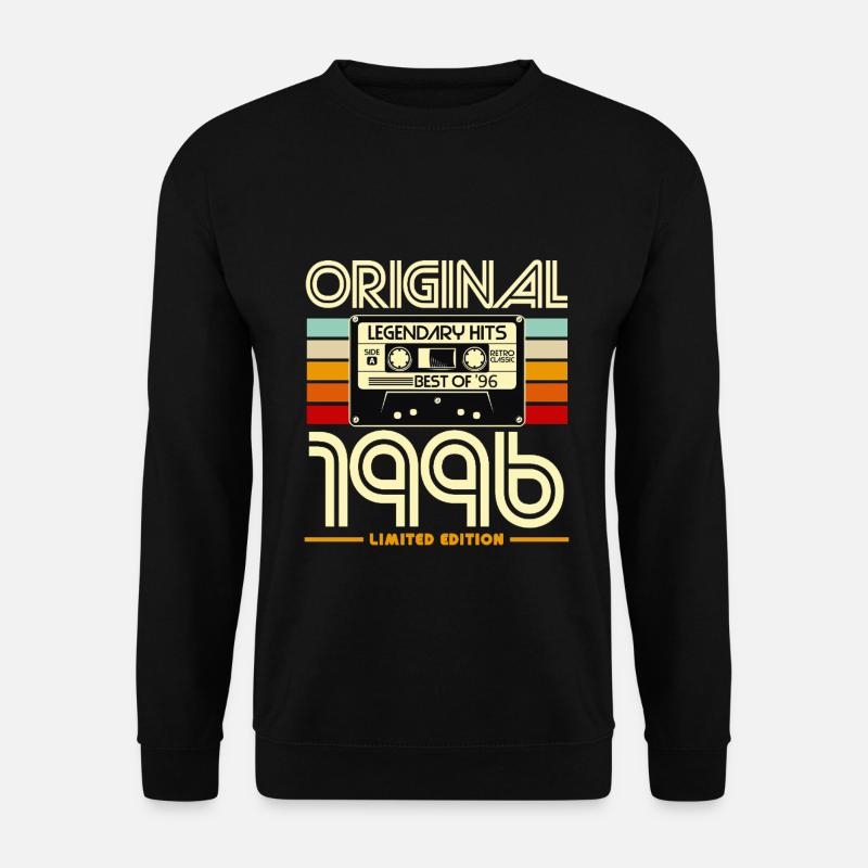 Original-Kassetten-Limited von 1996 - Unisex Pullover - Schwarz