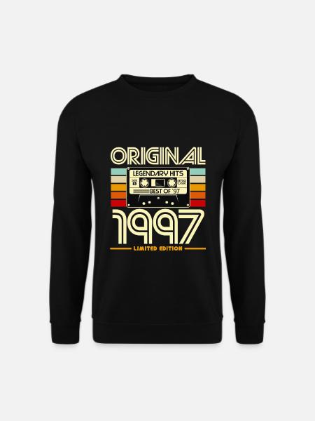 Originales Retro-Erbe von 1997 - Unisex Pullover - Schwarz