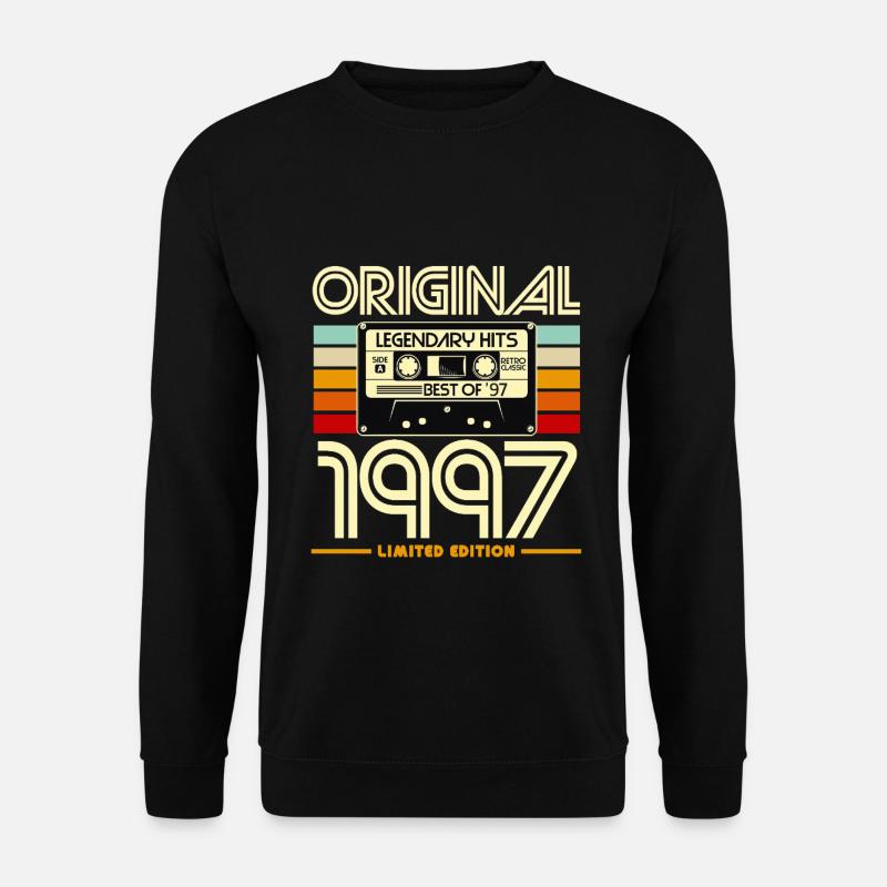Originales Retro-Erbe von 1997 - Unisex Pullover - Schwarz